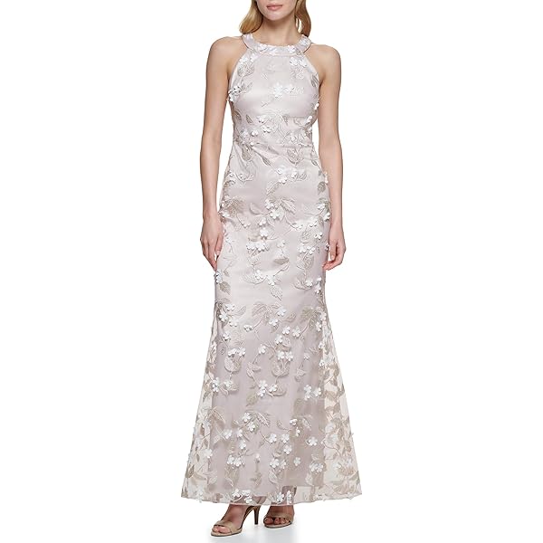 Amazon.com: Eliza J Women's Dress,Ivory Multi,4 : Clothing, Shoes & Jewelry
