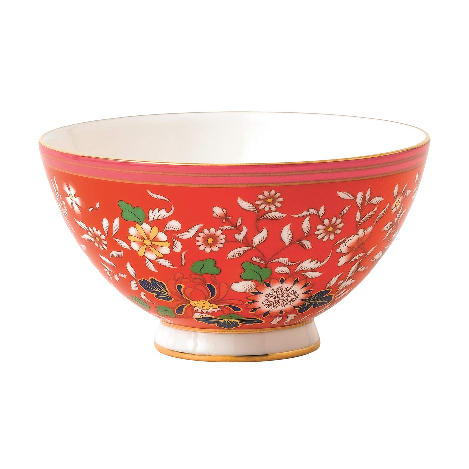 Wedgwood Wonderlust 40023897 Crimson Jewel 11cm Gift Bowl Boxed, Fine Bone China, Red