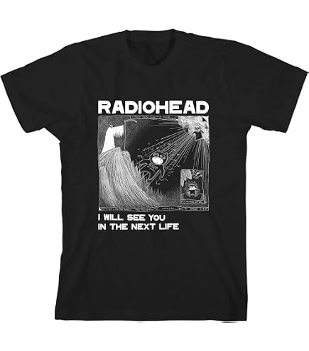 Amazon.com: Men's Radiohead Despot T-shirt Medium Black : Clothing