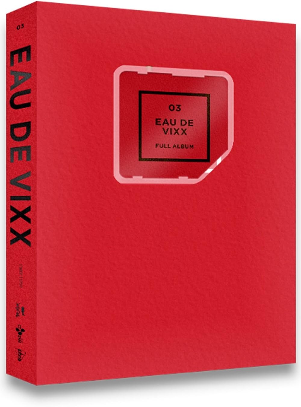 JellyFish Entertainment VIXX - EAU DE VIXX [Red ver.] [KIHNO Album] (Vol.3) MUZ-KIT+32Photocards+Postcard
