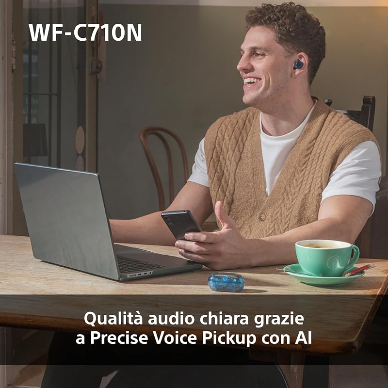 WF-C710N Auricolari Wireless con Cancellazione del Rumore
