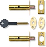 Yale P-2PM444-PB-2 Door Security Bolt Polished Brass Pack of 2 view 2
