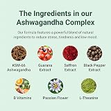 Hey Nutrition Theonia Ashwagandha Complex 9000mg KSM-66 60 Vegan Caps view 7