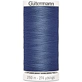 Gutermann Sew-All Thread 274yd, Stone Blue