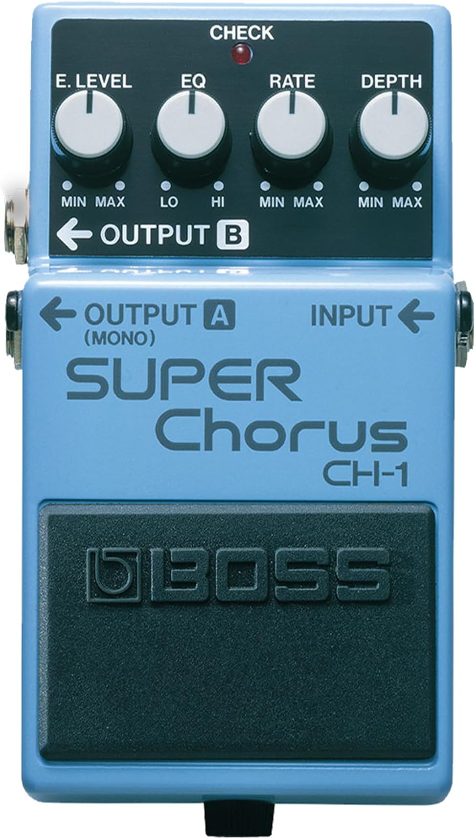BOSS CH-1 Super Chorus Pedal Mono Stereo Guitar Keyboard Effects