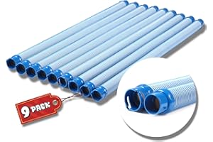 TVMPKIX Pool Cleaner Hose for Zodiac MX6 MX8 Replacement Parts, 39 Inch R0527700 Twist Lock Pool Vacuum Hose,One Year Warranty (9pack)