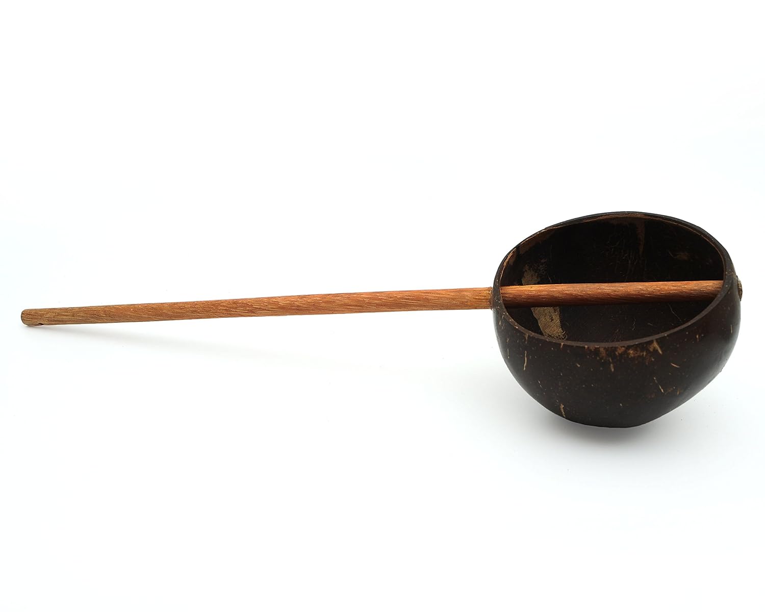 Coconut Shell Wooden Water Soup Dipper Ladle Décor Scoop Asian Style 4