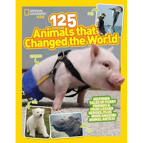 National Geographic Kids L1-3英語絵本125冊セット National Geographic Kids 125 Animals That Changed the World