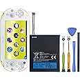 CENIFENX SP86R 3.7V 2210mAh Battery Replacement for Sony PlayStation PS Vita PCH-2000 PCH-2007 Battery, with Repair Tool Kit
