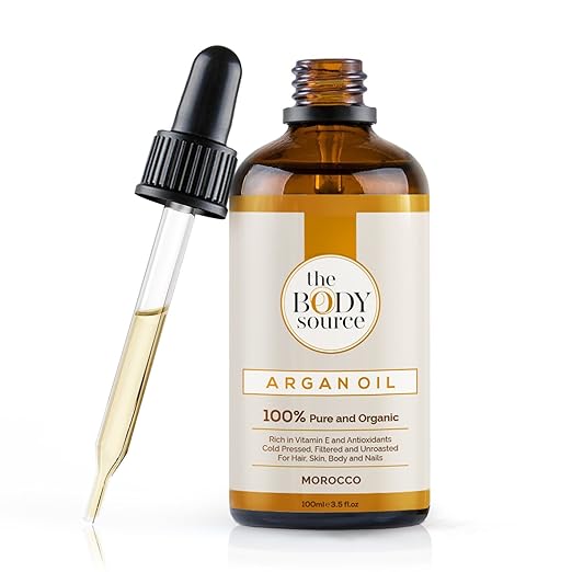 title=Olio di Argan puro al 100%- Ricco di vitamina E e antiossidanti- Adatto per