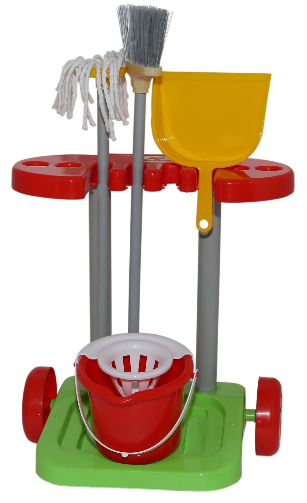 Polesie Polesie48264 Cleaning Trolley-Play Set Toys, Multi Colour