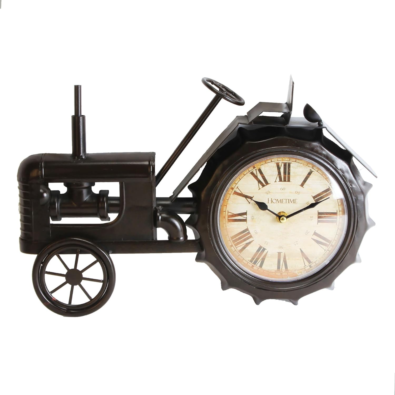 Old Fashioned Vintage Retro Tractor Mantle Clock