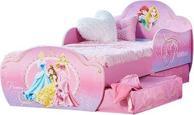 Disney Princess Toddler Bed with Underbed Storage by HelloHome