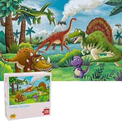puzzle dinosaurios 4 años