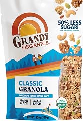 Grandy Oats, Granola Classic Organic, 12 Ounce