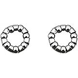 Lowrider 2 Front/Rear Hub Bearings 1/4" Ball Size x 7 Balls. Works on 3/8" axle. Set of Bearing. Pair of Bearings. for Bicycl