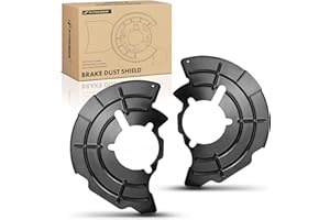 A-Premium Front Driver and Passenger Side Brake Dust Shield Compatible with Jeep WK Series Grand Cherokee 2006-2010, XK Serie