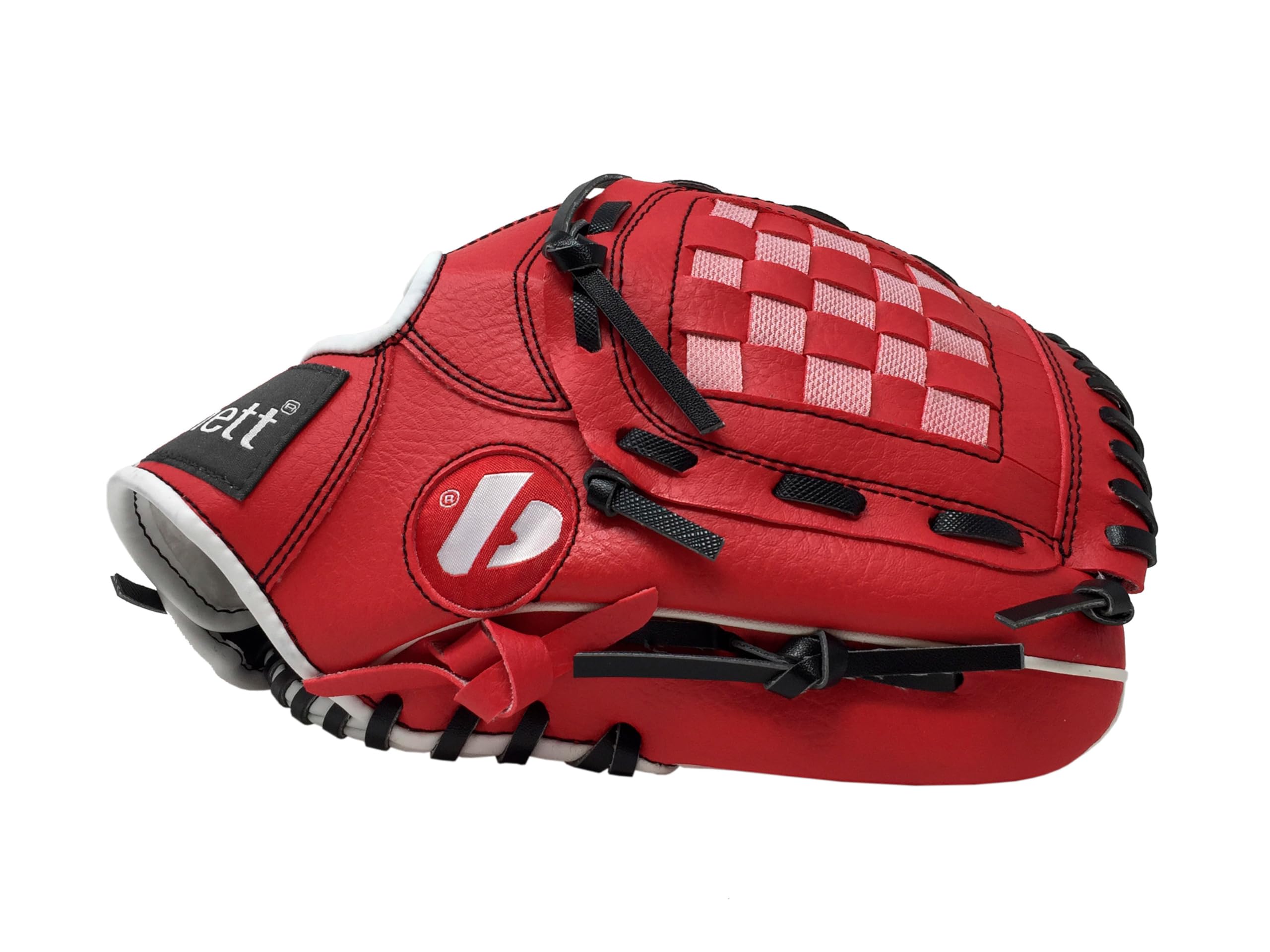 BARNETT JL-105 baseball glove, outfield, polyurethane, size 10,5" (RED)