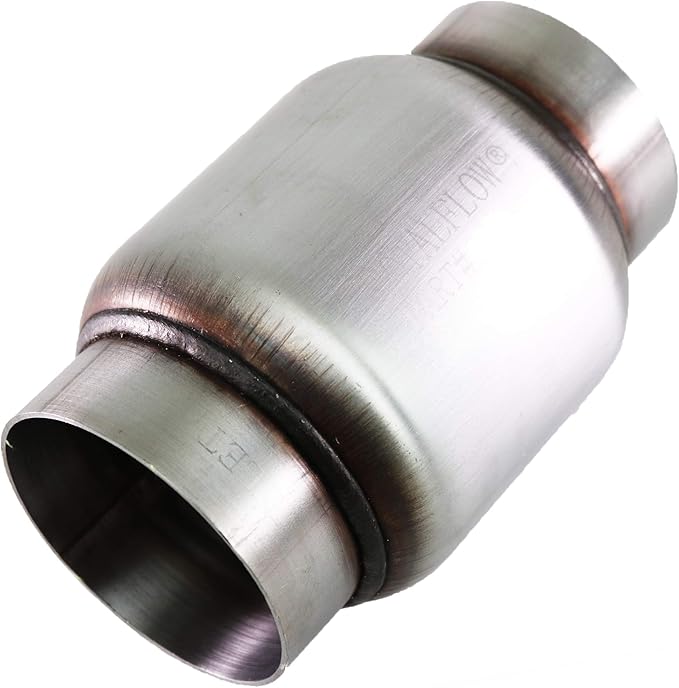 TOTALFLOW 644 Mini Muffler 409SS 3.5" Round Width 4