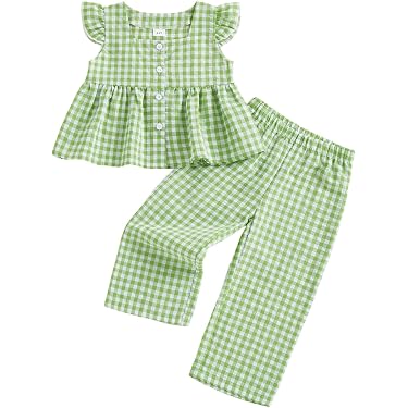 トップス Baby pants set up Amazon Best Sellers: Best Baby Girls' Pant Sets