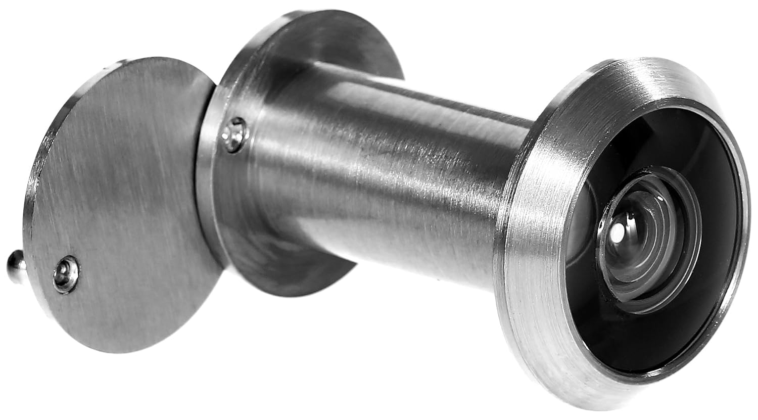 Stoppwerk Mirilla para puerta de acero inoxidable 14 mm Mirilla para