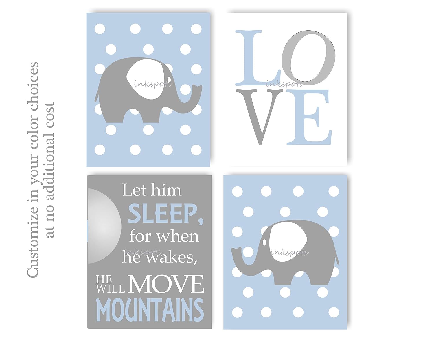 baby elephant nursery decor