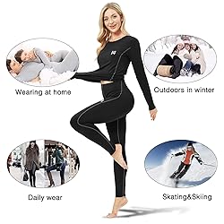 MEETWEE Thermal Underwear for Women, Winter Warm
