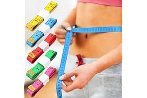 5Pcs Soft Tape Measure Double Scale Ruler Flexible Measuring Tape for Sewing and Craft Projects DIY Fabric Cutting Body Measu