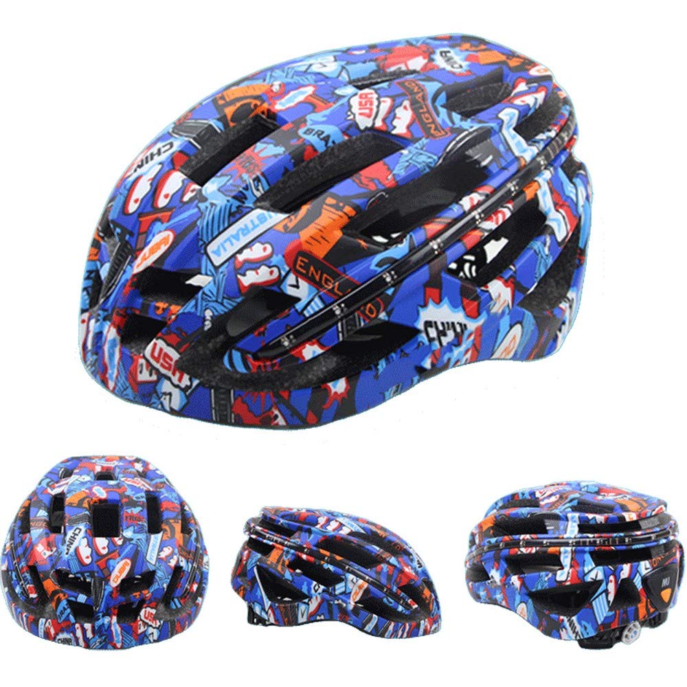  Zxasdc Graffiti Bicycle Helmet Safety