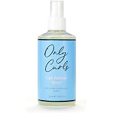 Only Curls Curl Refresh Spray 250ml | Hydrating conditioning mist with avocado oil, quinoa protein, rice water and pro-vitamin B5 for next-day curls