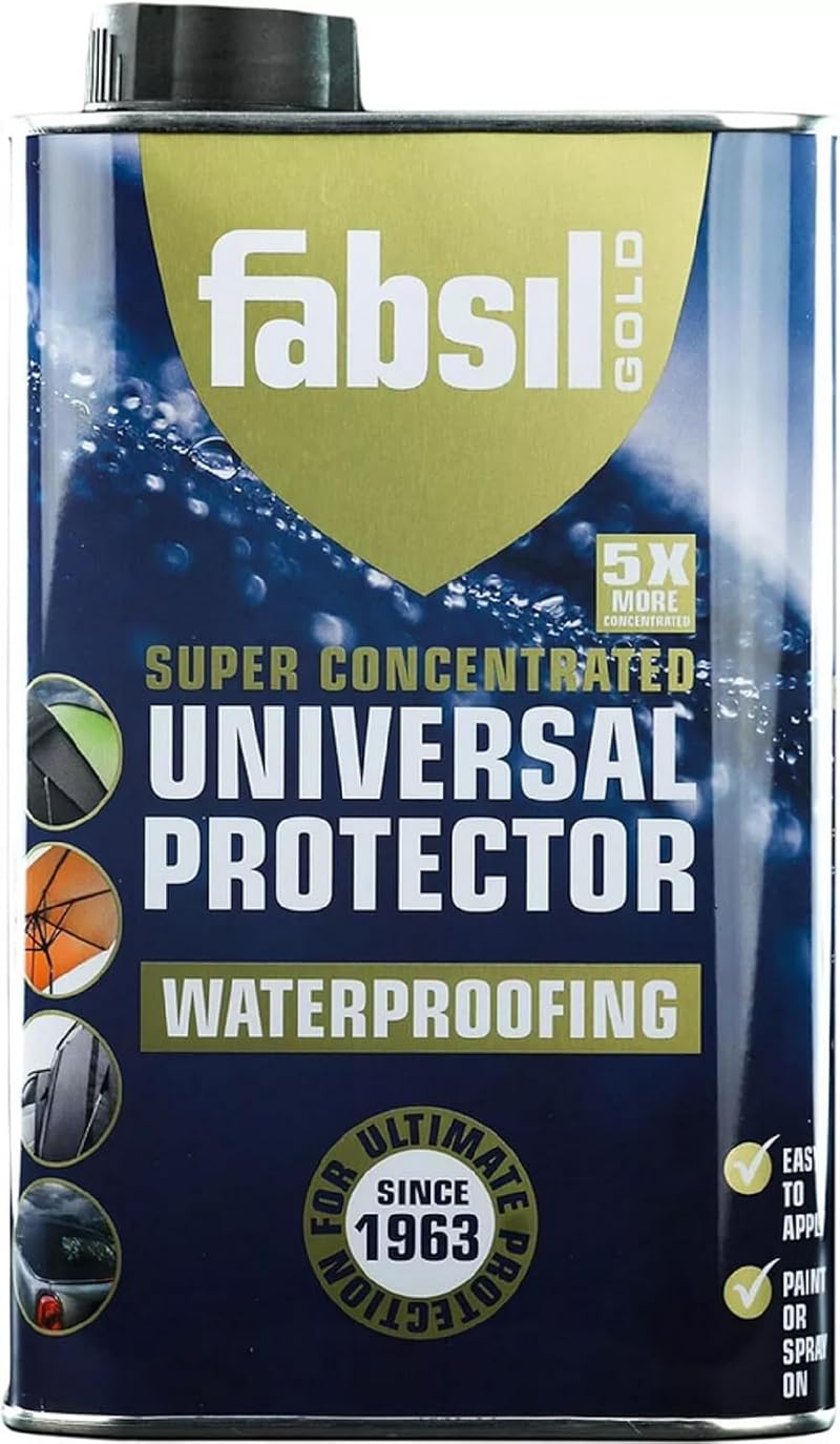 Fabsil Grangers Waterproof Silicone Concentrate Gold 1 Litre UK Black