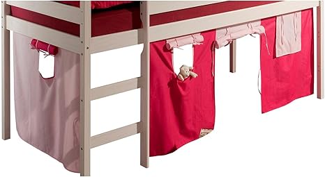 rideau pour lit cabane