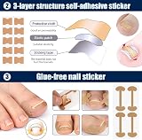 BQMEZRNUS Ingrown Toenail Treatment Kit with Corrector Strips Patches view 4