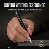 Scriveiner British Racing Green Laquer Rollerball Pen with Schmidt Refill view 4