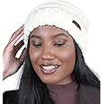 Brook + Bay Slouchy Beanie, Women's Winter Hats, Oversized Knitted Hats for Cold Weather