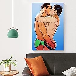 Gay Porn Art Poster Gay Erotica (4) Wall Art Deco