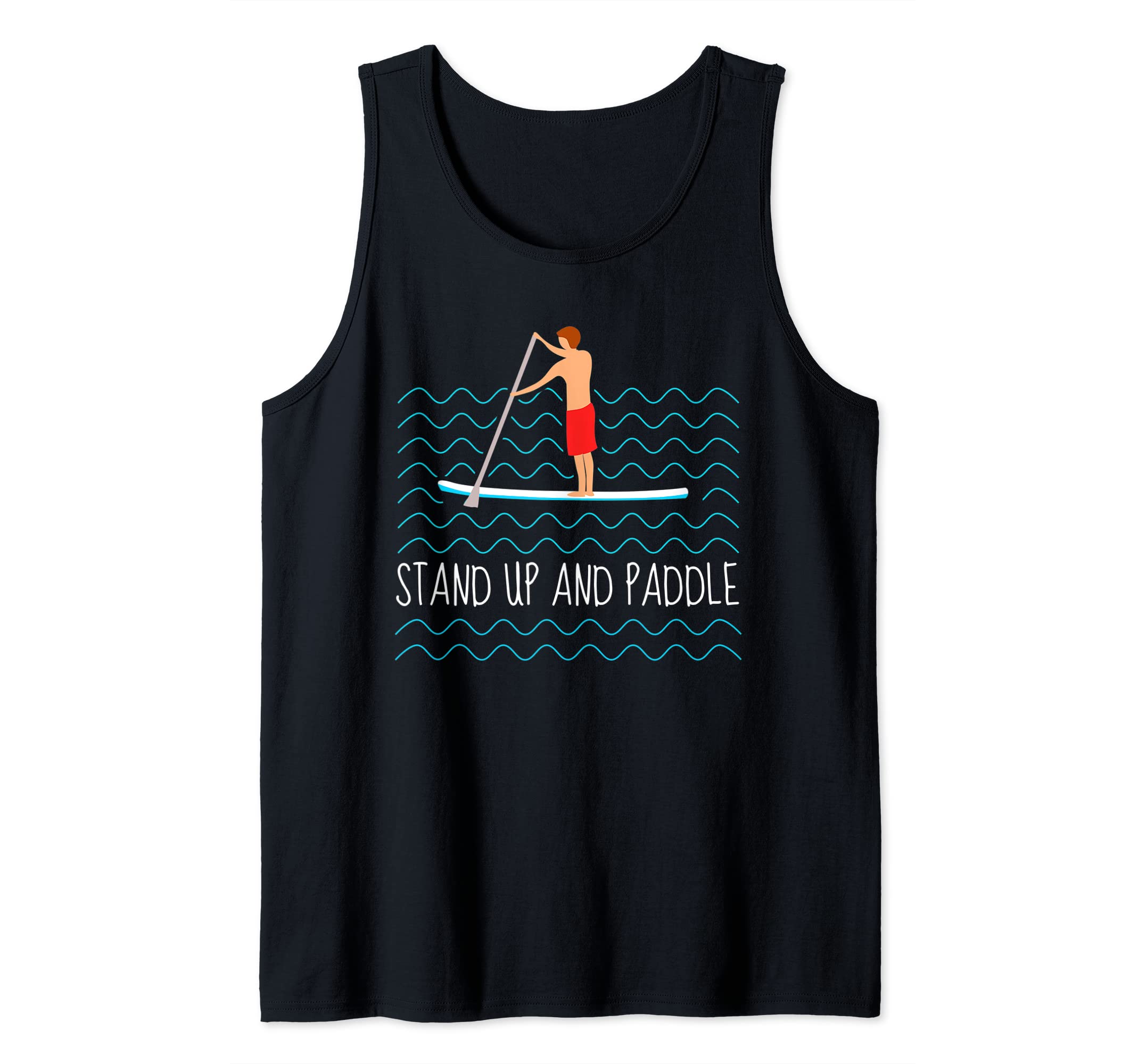 SUP Paddle Board Stand Up Paddling Tank Top