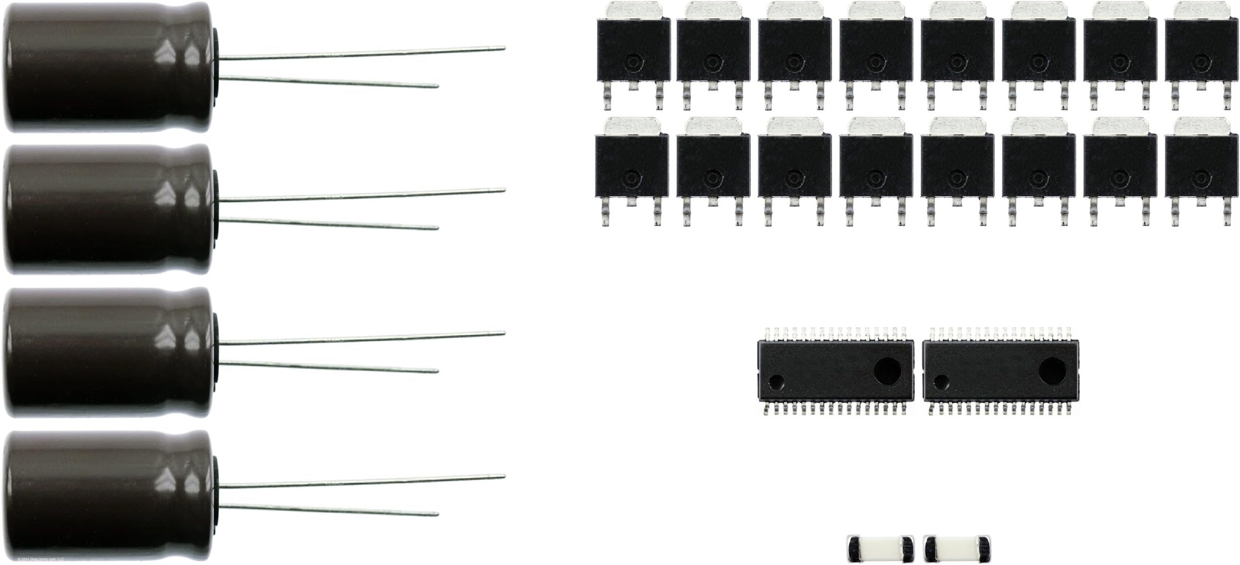Philips 6632L-0392x/0393x Backlight Inverter Component Repair Kit