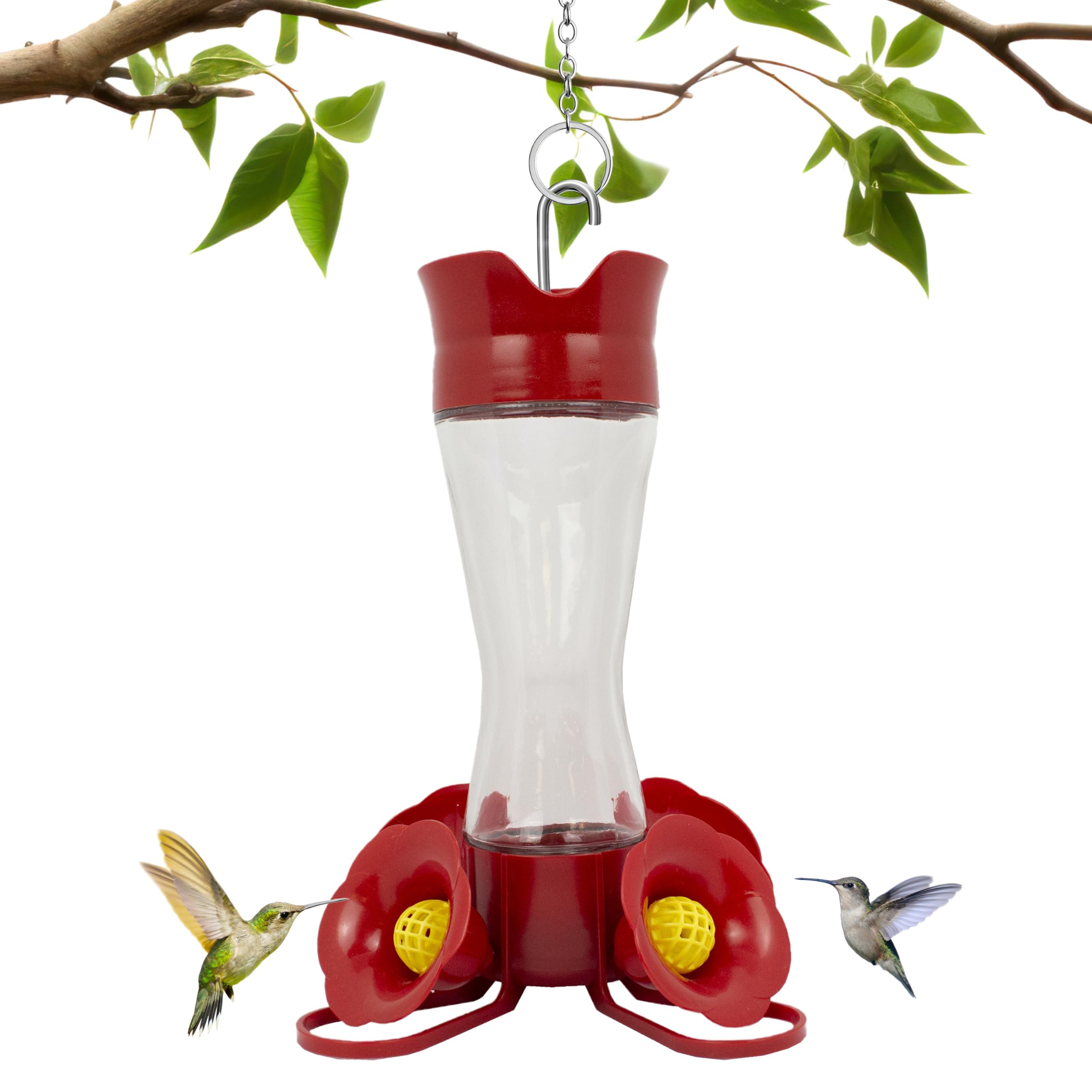 Perky-Pet 203CPBN Pinch Waist Glass Hummingbird Feeder