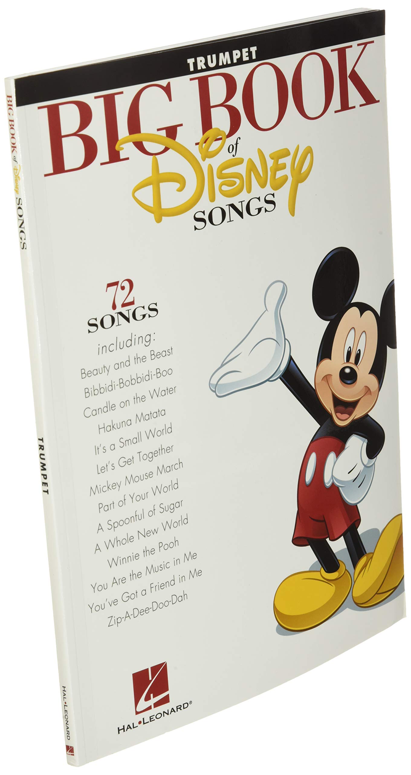 Amazon Com The Big Book Of Disney Songs Trumpet Various Books