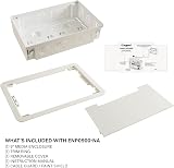 Legrand On-Q ENP0900-NA In-Wall Structured Media Enclosure 9 in White view 8