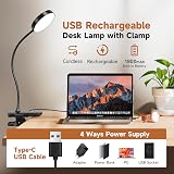 One Fire Desk Lamp 1800mAh Wireless USB Light 5 Colors 5 Brightness view 3