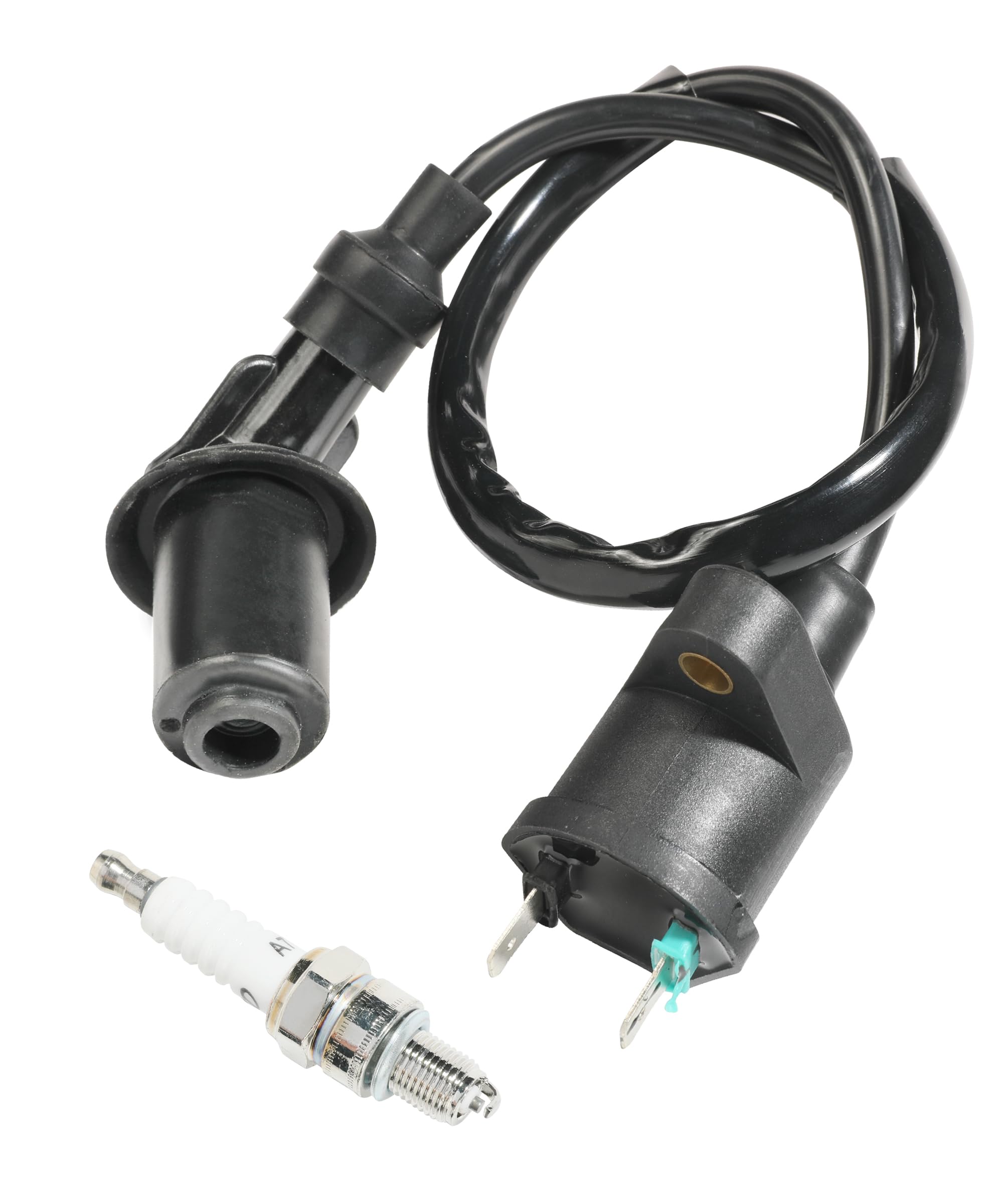 RACOONA Universal Ignition Coil+Spark Plug,Racing