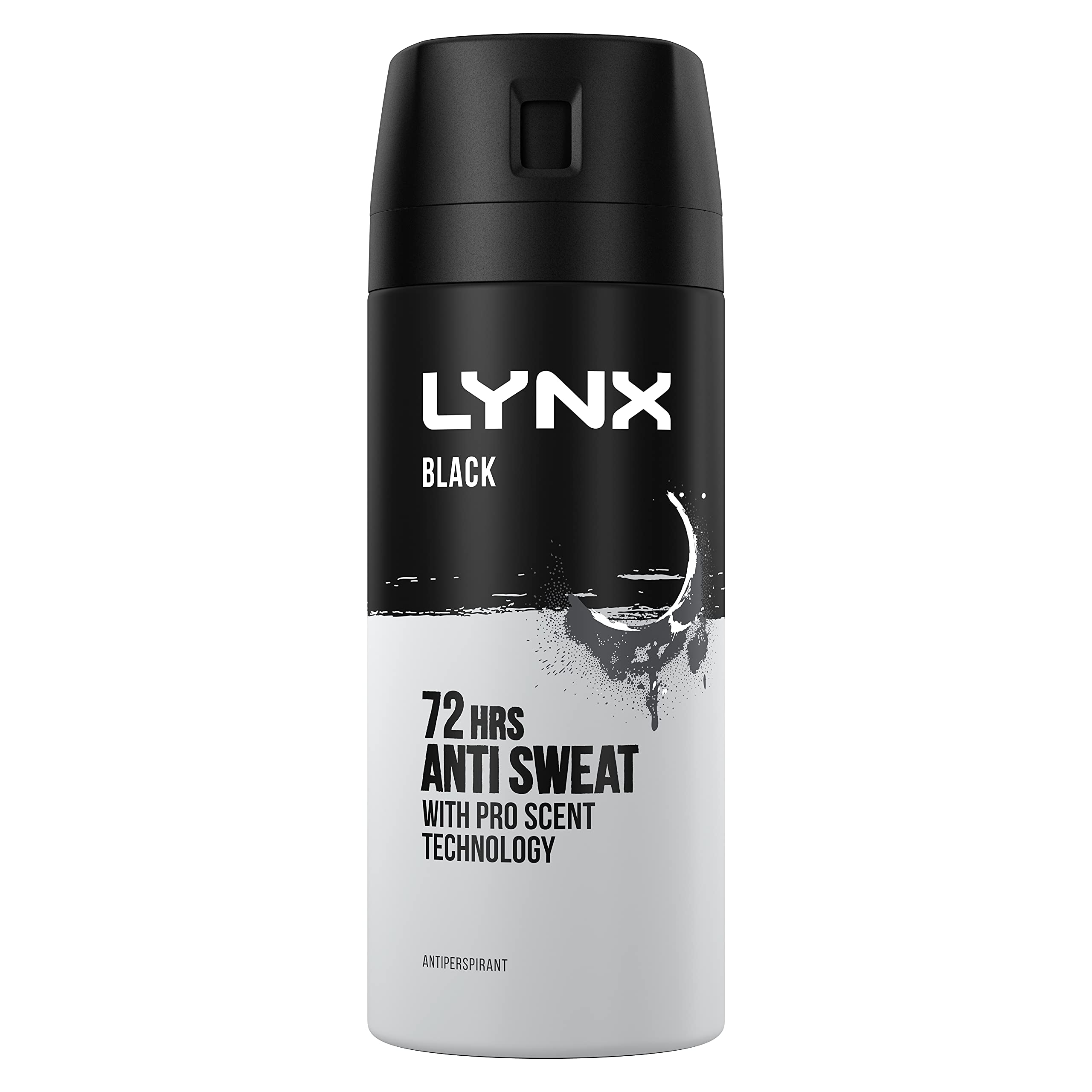 Lynx Black 72 Hour Anti-Perspirant Deodorant Spray, 150ml