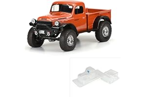 Pro-Line Racing 1946 Dodge Power Wagon Clear Body 12.3 WB Crawler PRO349900 Car/Truck Bodies Wings & Decals