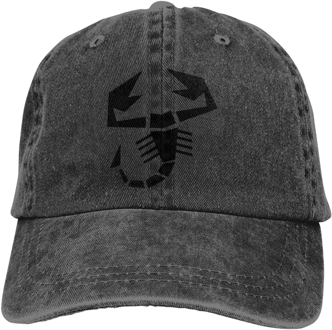 Xuankeke Custom Print Casual Caps Fiat Abarth- Scorpion Logo Cool Baseball Cap