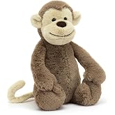 Jellycat Fuddlewuddle Lion Stuffed Animal, Medium 9 inches - Big Cat Plush Toy - Classic Children's Gift
