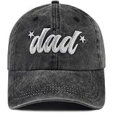 Mom and Dad Hats for Men Women, Adjustable Cotton Embroidered Mothers Fathers Day Papa Mama Baseball Cap