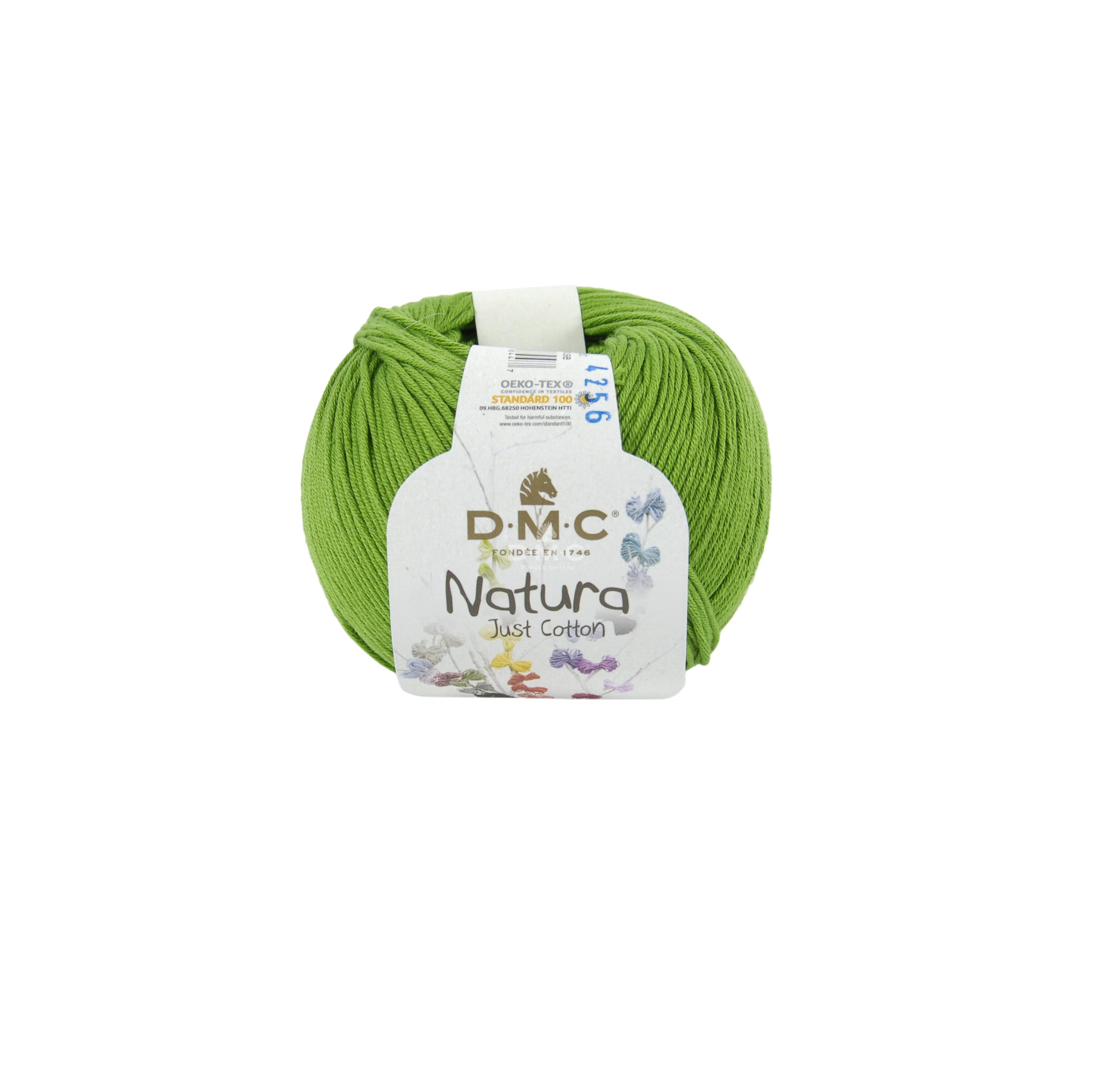 DMC Natura Yarn, 100% Cotton, Chartreuse (N48), 50g — image 1