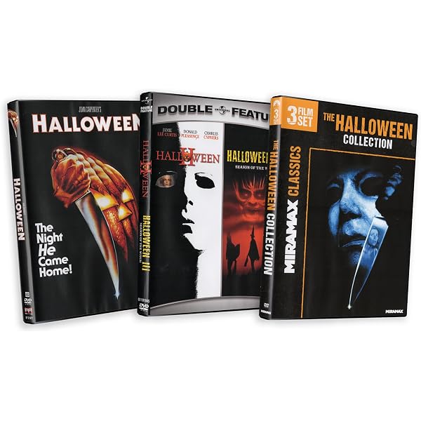 Amazon.com: Halloween Film Franchise Classic 6-Pack: 1, 2, 3